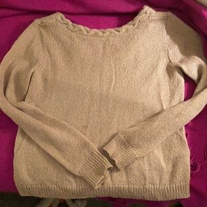 Madewell Tan Mohair Sweater